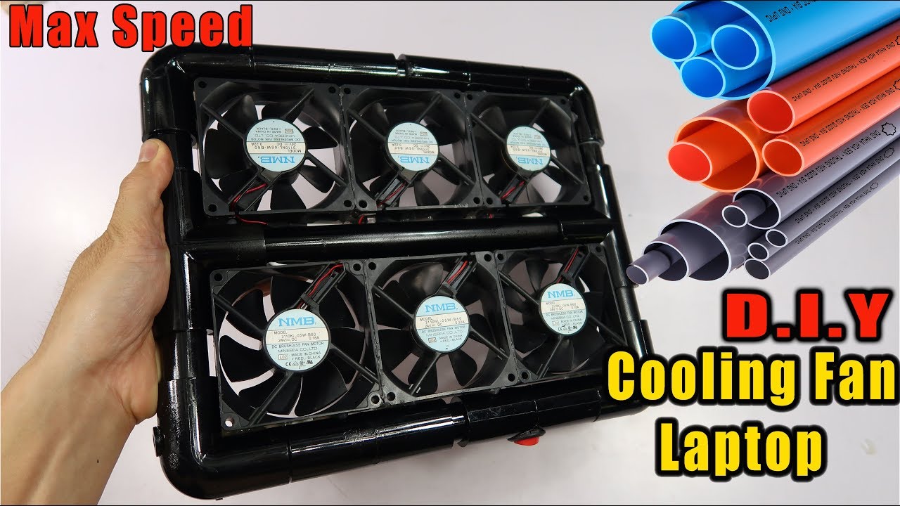 DIY Cooling Fan For Laptop | DIY At Home