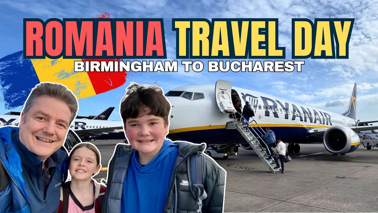 ДЕНЬ ПУТЕШЕСТВИЯ В РУМЫНИЮ Перелет из БИРМИНГЕМА в БУХАРЕСТ с Ryanair