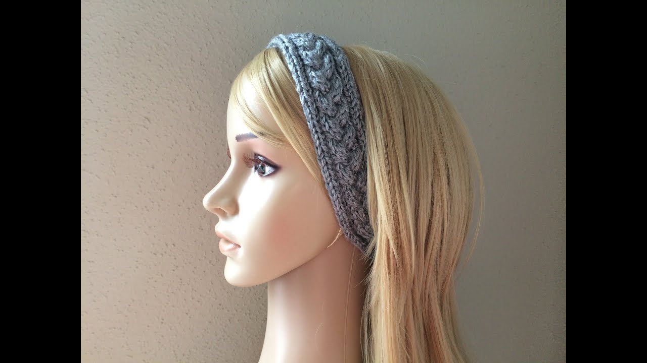 How To Knit A Braided Headband, Lilu's Handmade Corner Video # 35