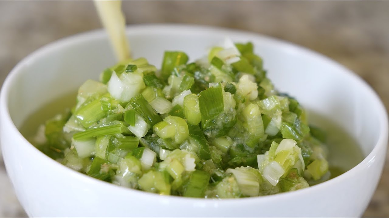 Ginger Scallion Oil