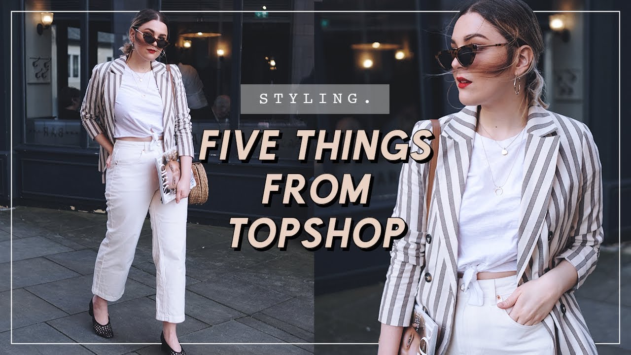TOPSHOP HAUL + TRY ON | CAPSULE WARDROBE | I Covet Thee