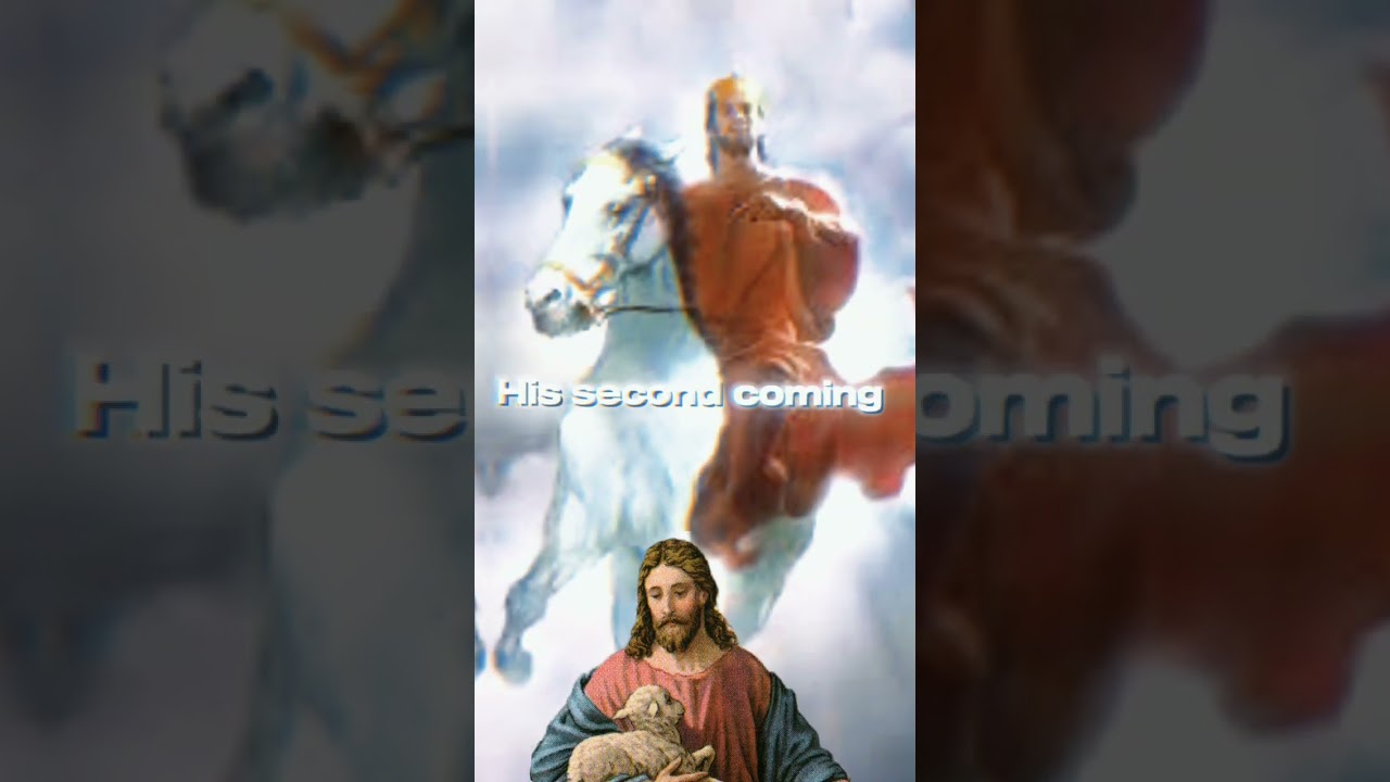 the second coming of Jesus Christ #edit #jesuschrist #jesus #bible #shorts #gospel #heaven #holy