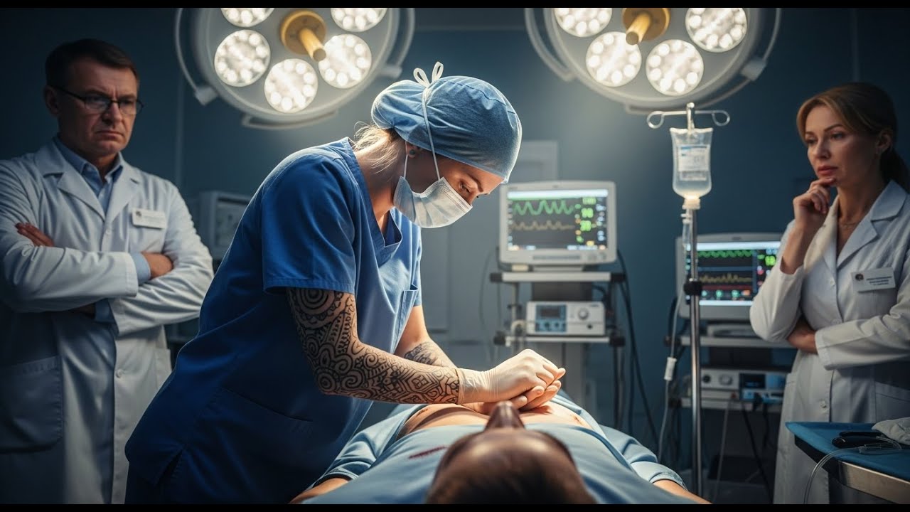 Никто не знал, кем она была на самом деле… пока не увидели “MEDIC SEVEN” на её руке