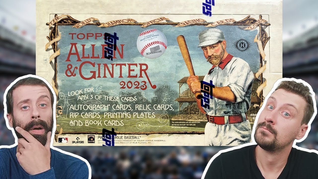 СУМАСШЕДШИЙ ГОРЯЧИЙ БОКС! 2023 Topps Allen & Ginter Hobby Box Break! Wembanyama Pull!