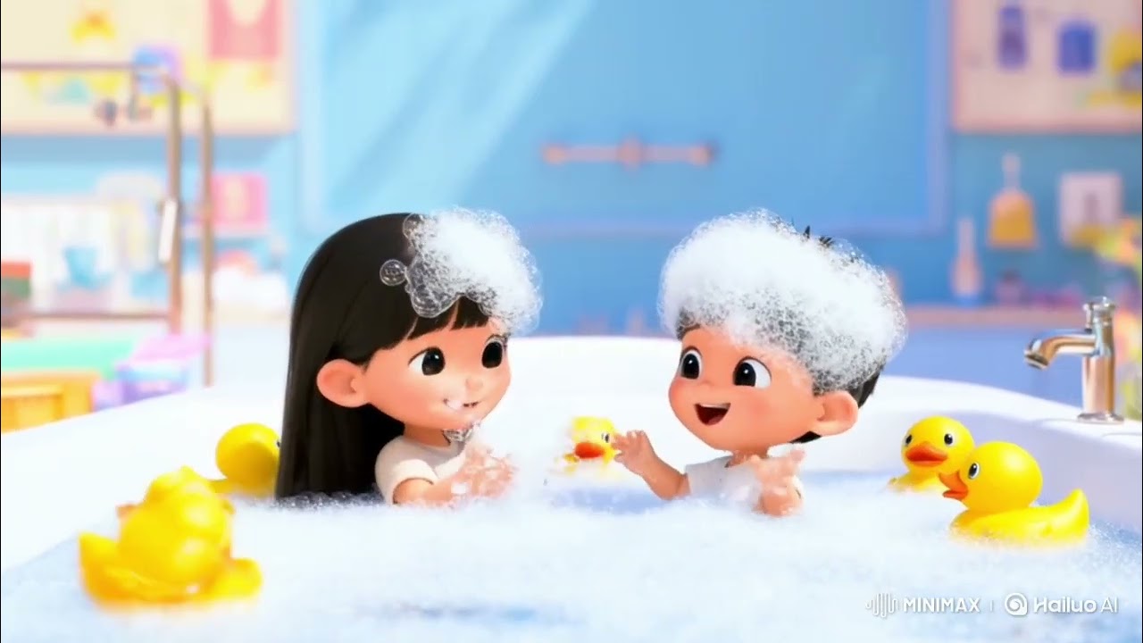 Tayla e Henrique em Missão da Higiene 🧼 | Música Infantil Educativa