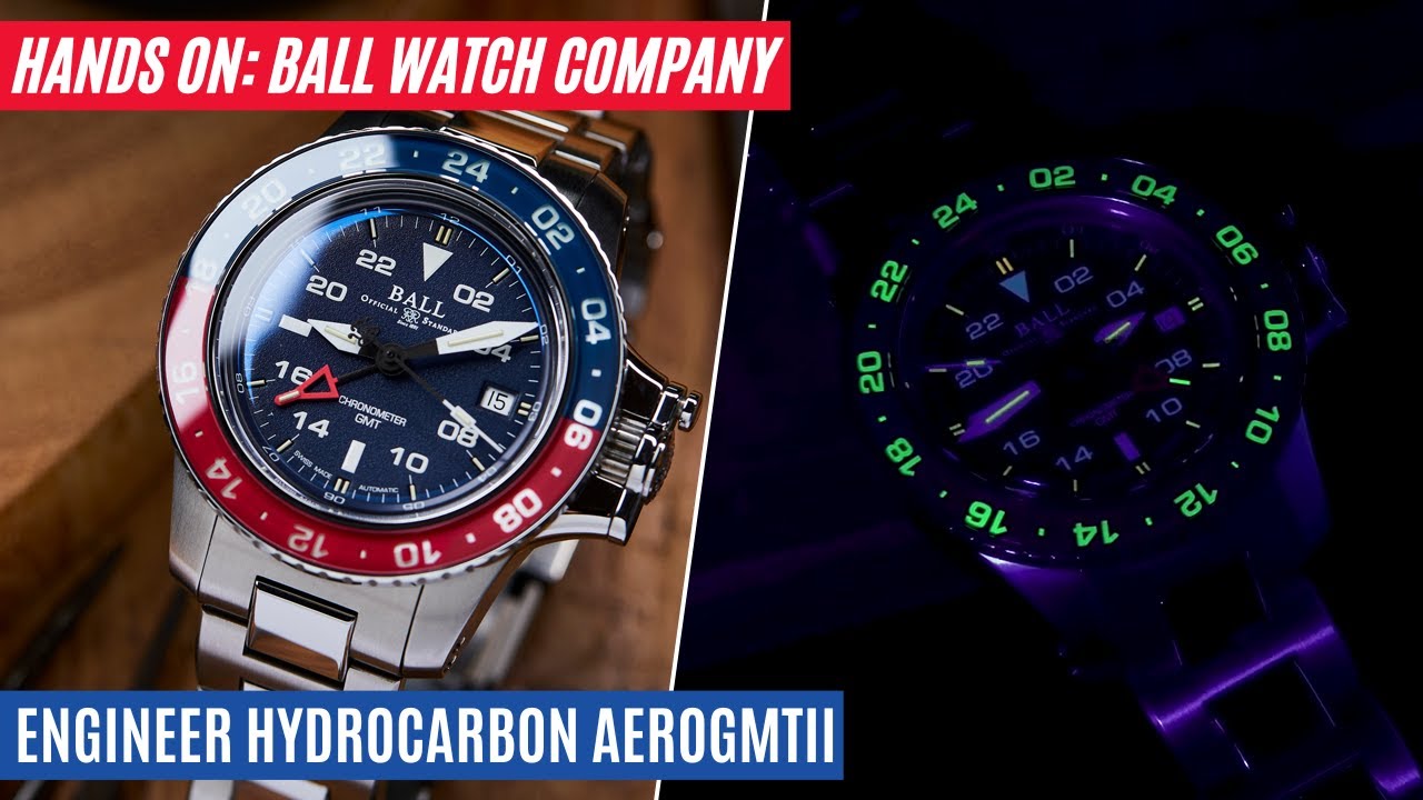 The Ball Engineer Hydrocarbon AeroGMT II is a Pepsi with plenty of fizz 🥤