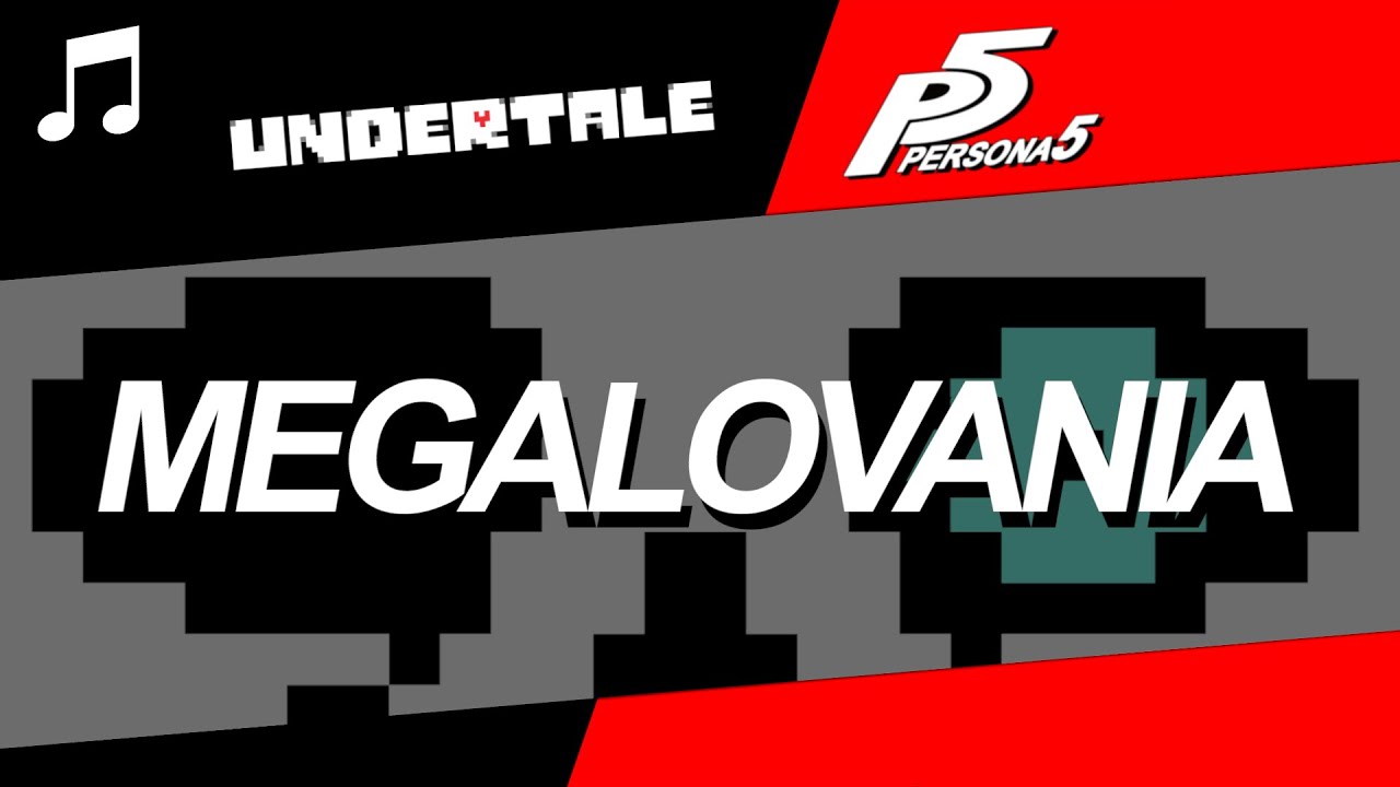 Undertale - MEGALOVANIA in the style of Persona 5