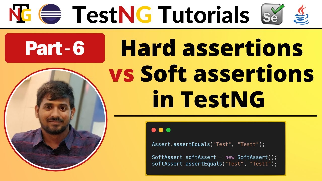P6 — Жесткие и мягкие утверждения в TestNG | TestNG | Фреймворк тестирования |