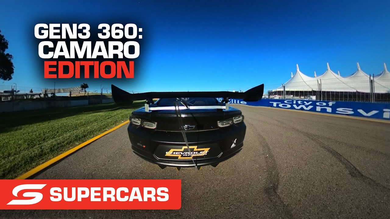 360 ONBOARD: Ferocious Gen3 Camaro lap at Reid Park | Supercars 2022