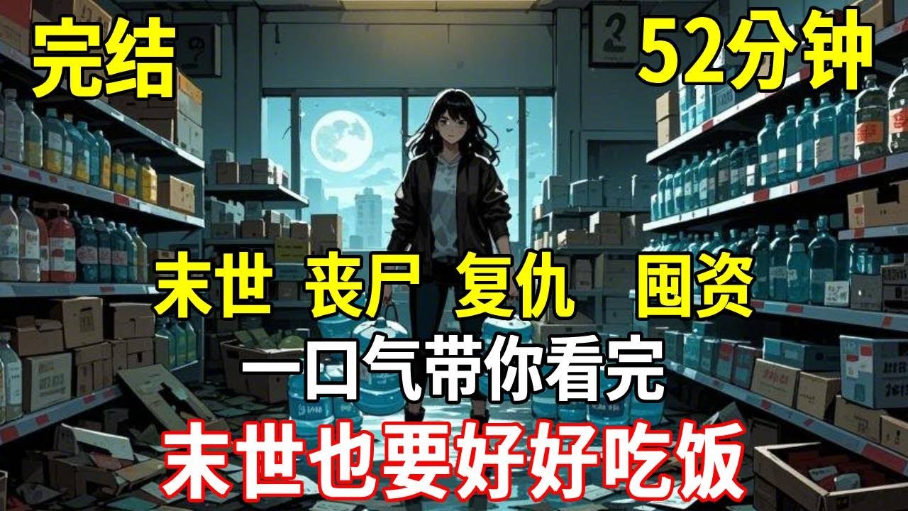 開超市失敗破產後，男友瞬間選擇跟我分手，之前說借我的錢竟然全訂成水給我送回來，我看著偌大的倉庫和120桶水滿臉無奈，沒想到當晚殭屍爆發，這些東西成了寶貴物資
