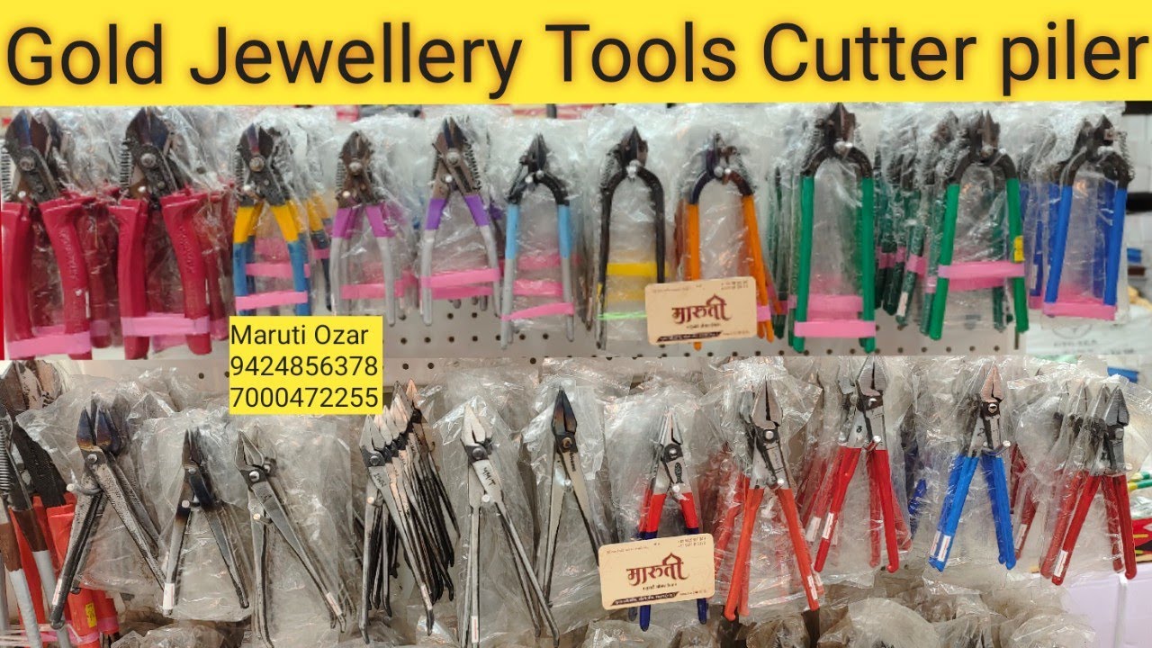 GOLD & SILVER Jewellery Tools Cutter | pliers | Gold Jewellery making Tools | 9424856378