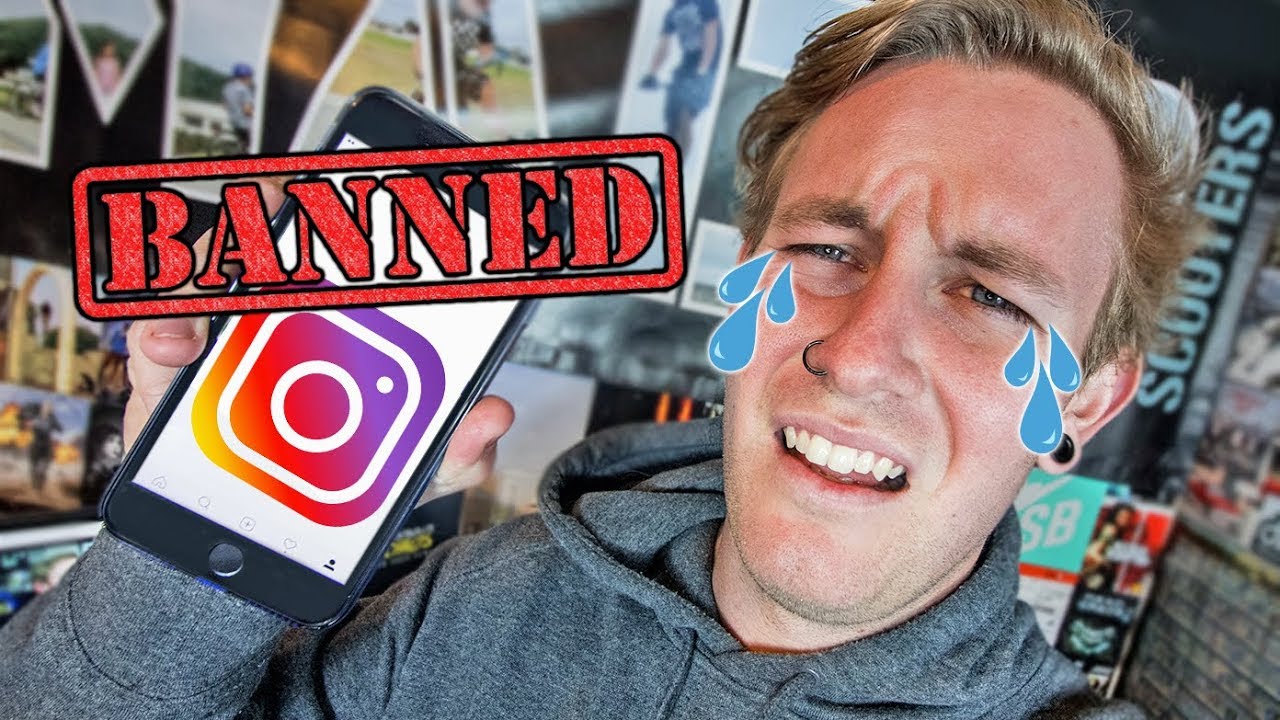 SCOOTER BRAD INSTAGRAM ACCOUNT BANNED * Not Clickbait *
