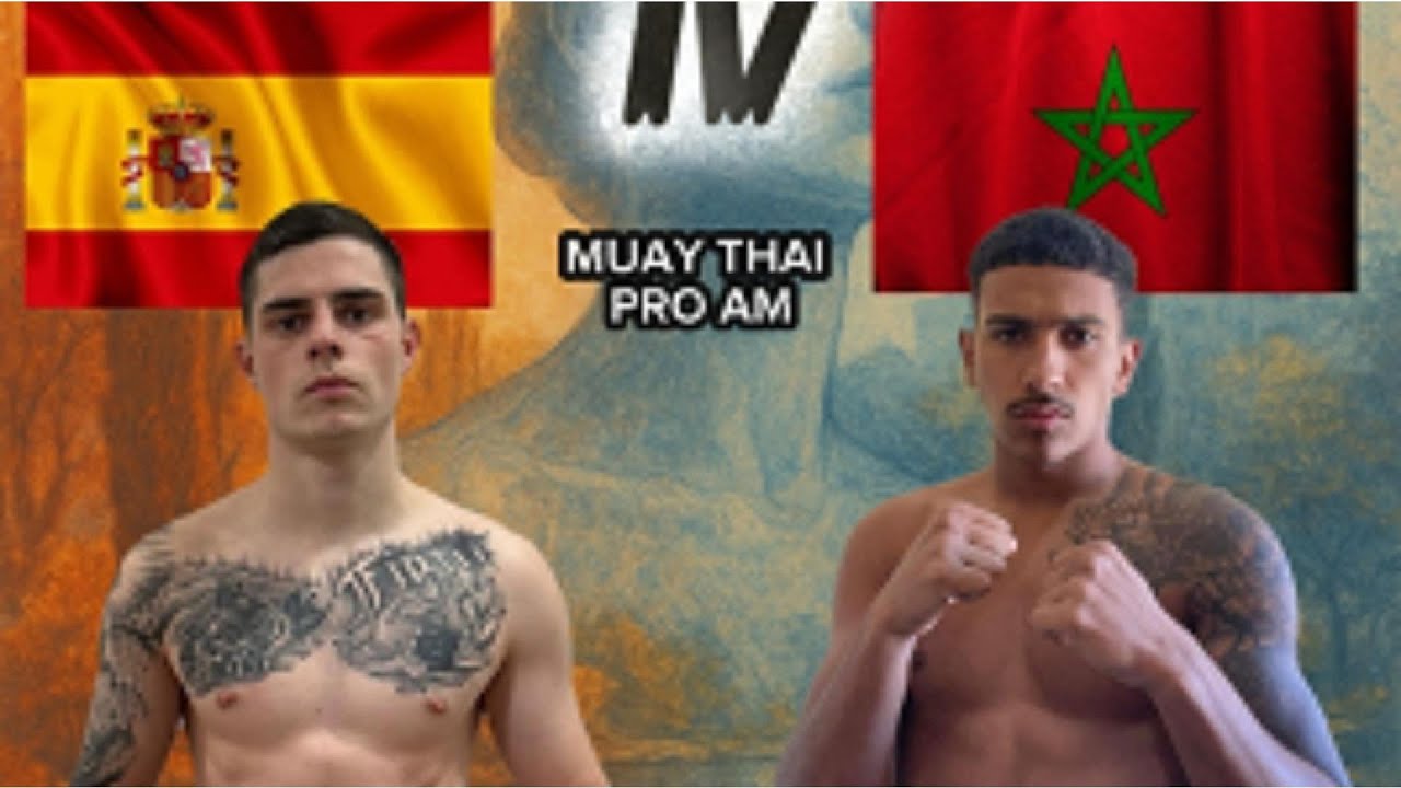 DAVID MONGE  RH BOXING VS MOHAMED ACHAQ(THE BLACK PANTERS) MUAY THAI PRO AM