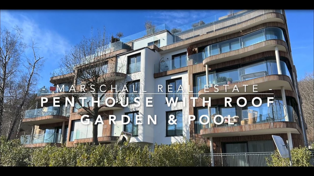 Penthouse für höchste Ansprüche mit Dachgarten & Pool // Penthouse with roof garden & pool
