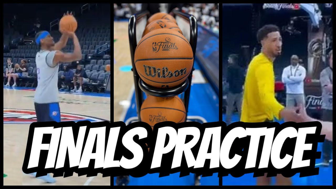 🤳 NBA Finals practice: Shai, Haliburton, Nesmith, Chet Holmgren, Carlisle, Daigneault, Agent, McCain