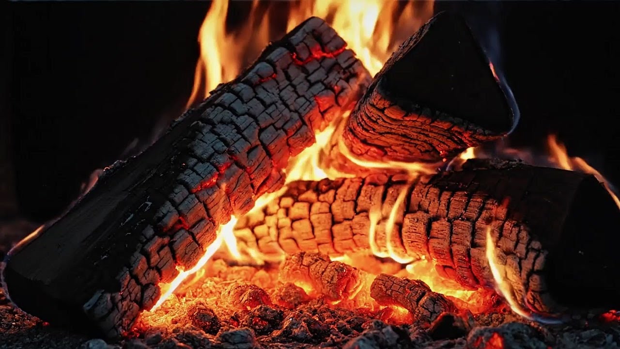 🔥 Fireplace Crackling for Anxiety Relief | ASMR Sleep Therapy
