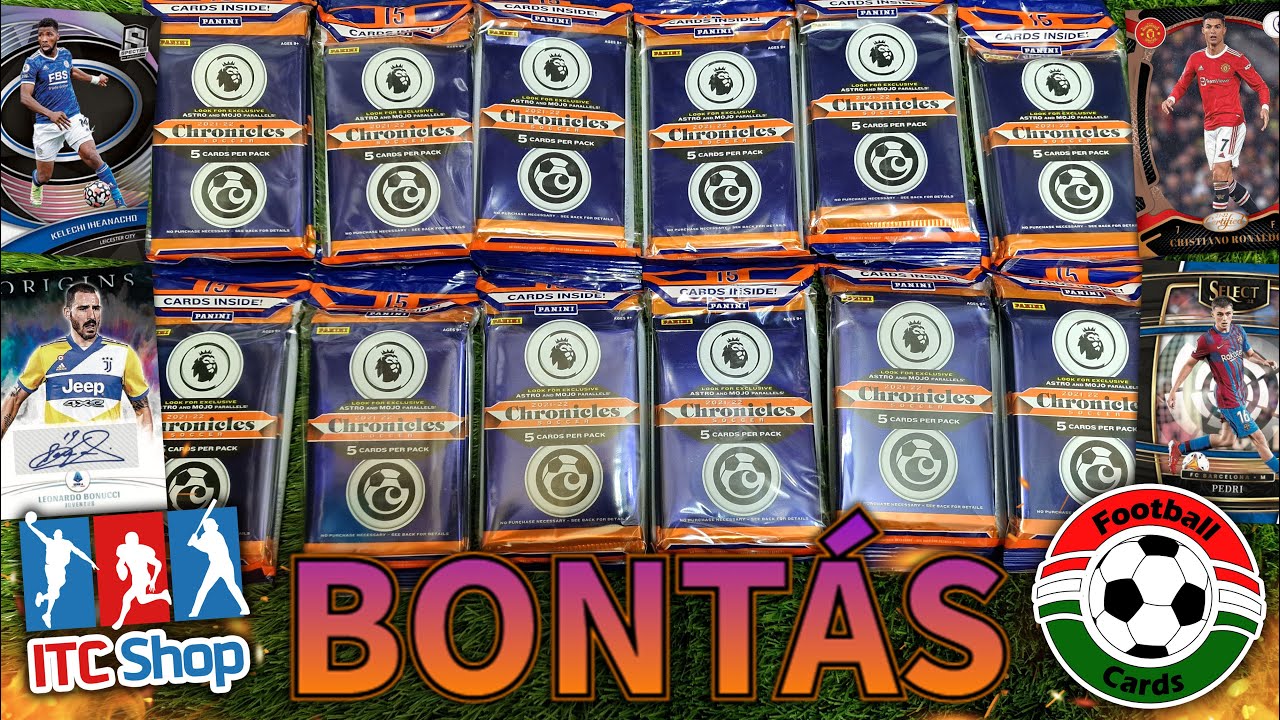 Panini Chronicles Soccer 2021-22 Jumbo Csomagok | Bontás