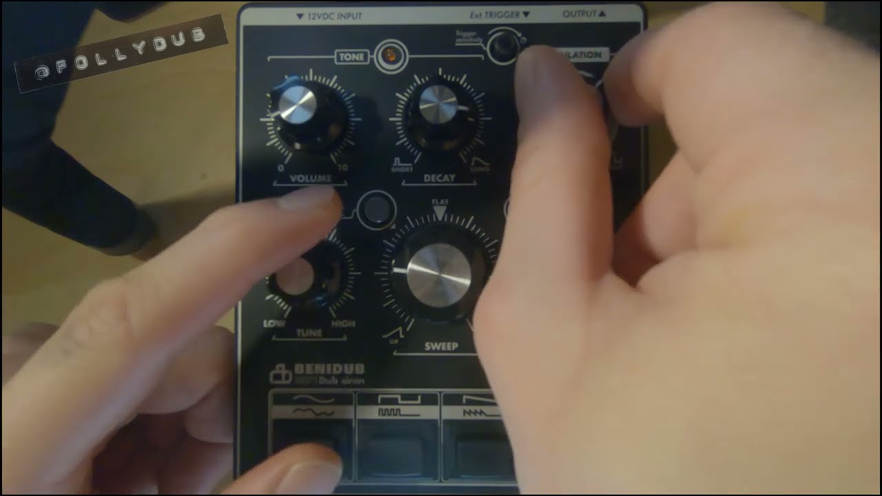 Benidub DS71 Dub Siren Sound Examples (No Talk)