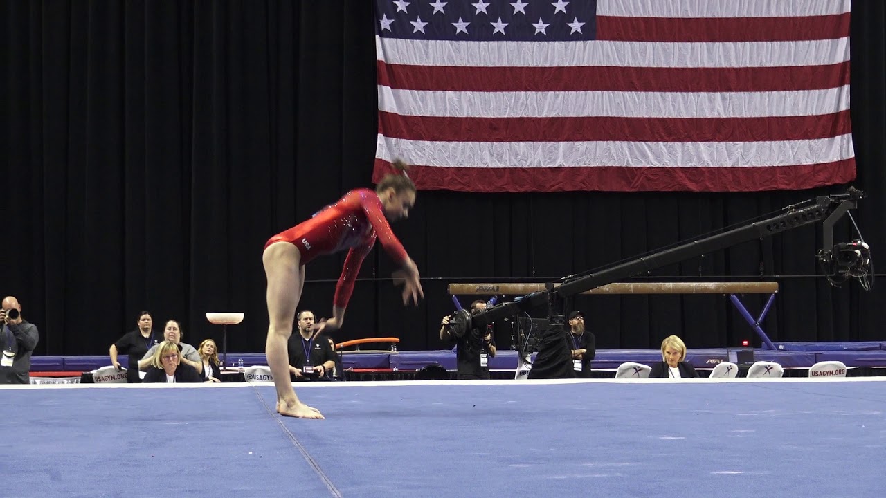 Grace McCallum (USA) - Floor Exercise - 2019 American Cup
