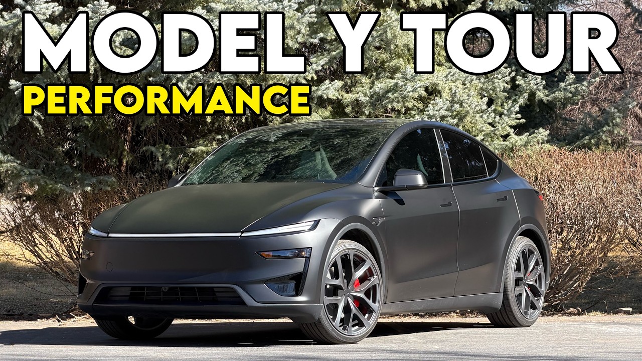 Full Tour of my 2026 Model Y Performance!