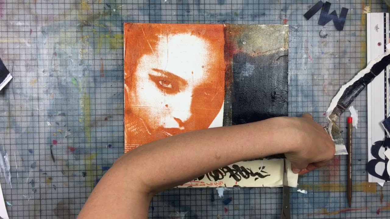 Abstract Collage - Collage with me!
