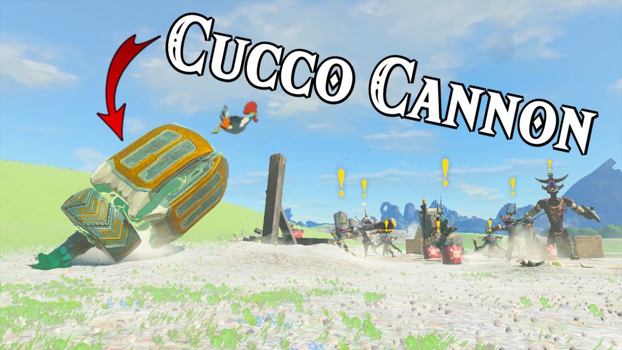 Making a Cucco Cannon | The Legend of Zelda: Tears of the Kingdom