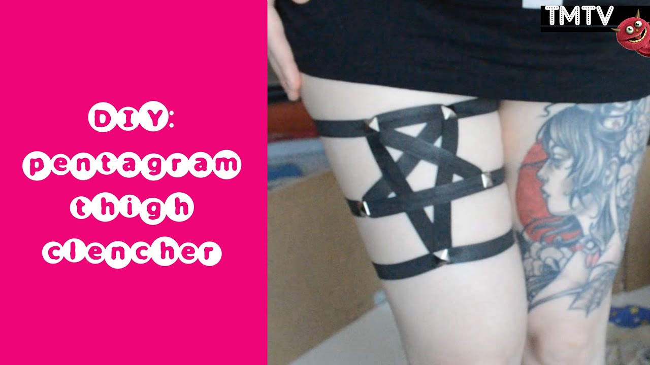 DIY pentagram thigh clencher