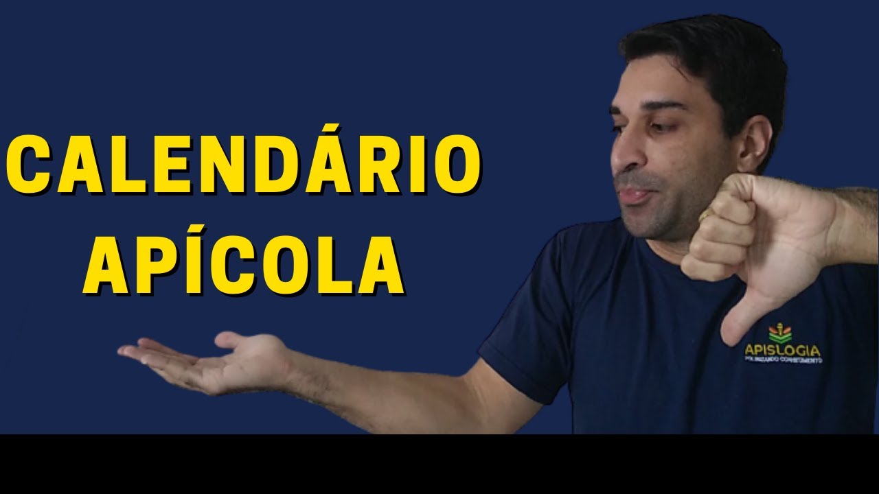 Calendário APÍCOLA 2021, 2022, 2023....