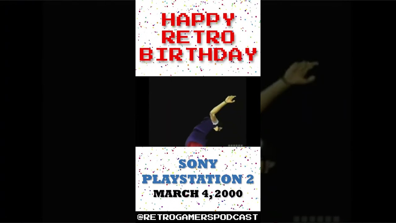Happy Birthday to the Sony Playstation 2!