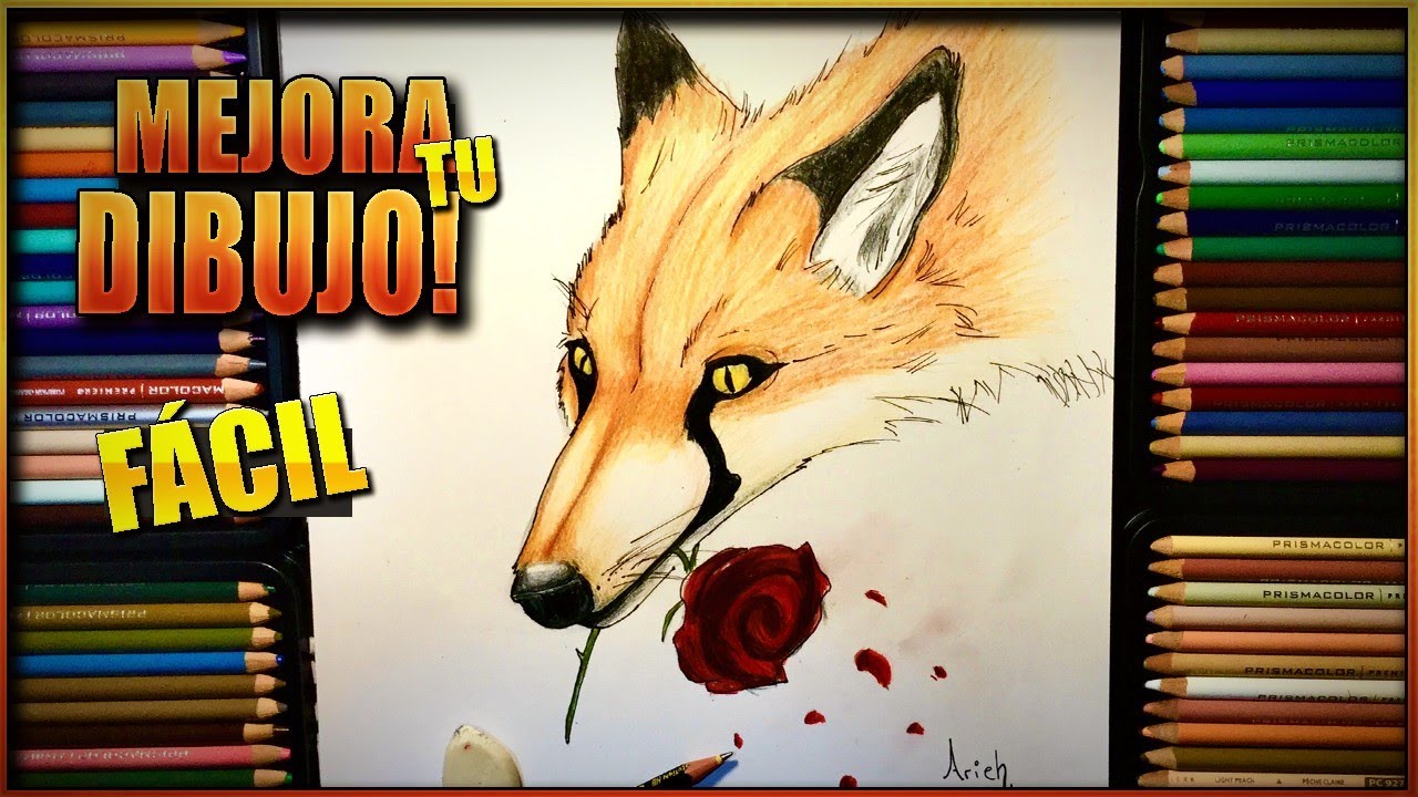 🦊CÓMO DIBUJAR un ZORRO REALISTA🍂|🆂🆄🅿🅴🆁 FÁCIL| PASO a PASO| Dibujos de Animales