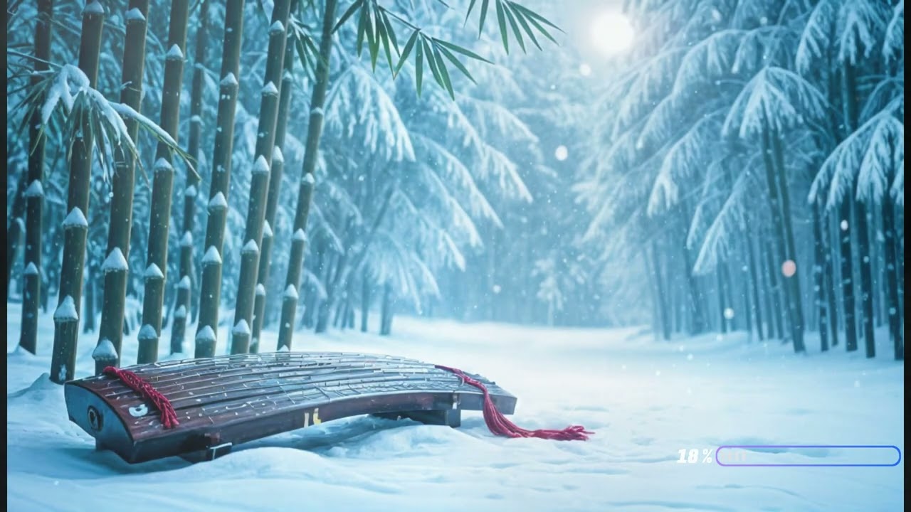 Stress Relief Music 放松音乐 - 1 Hour Chinese Guzheng & Piano for Peaceful Night Rest