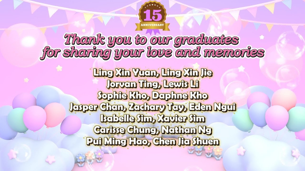 Thank You, Our Dear Alumni 🌈 | Tadika Bahagia 15th Anniversary Video (Part 4)