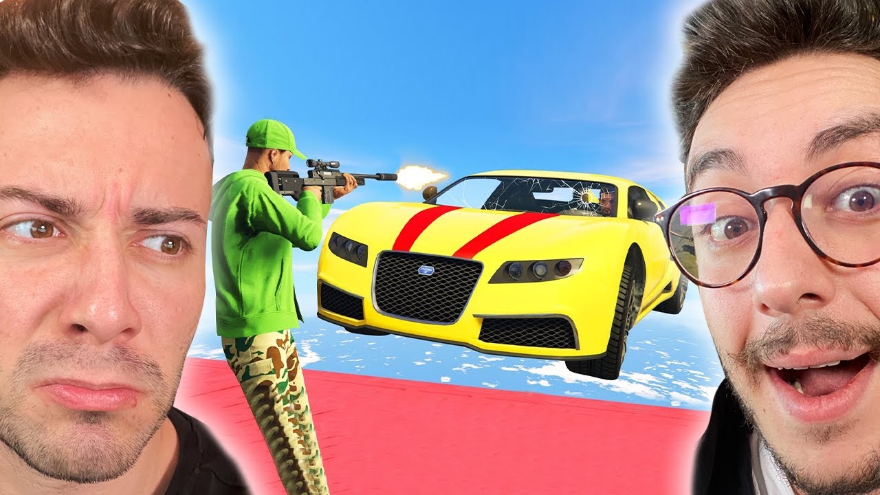 SÜRÜCÜYÜ KAFASINDAN VURAN KAZANIR (GTA 5 Online Komik Anlar) w/ Enes Batur