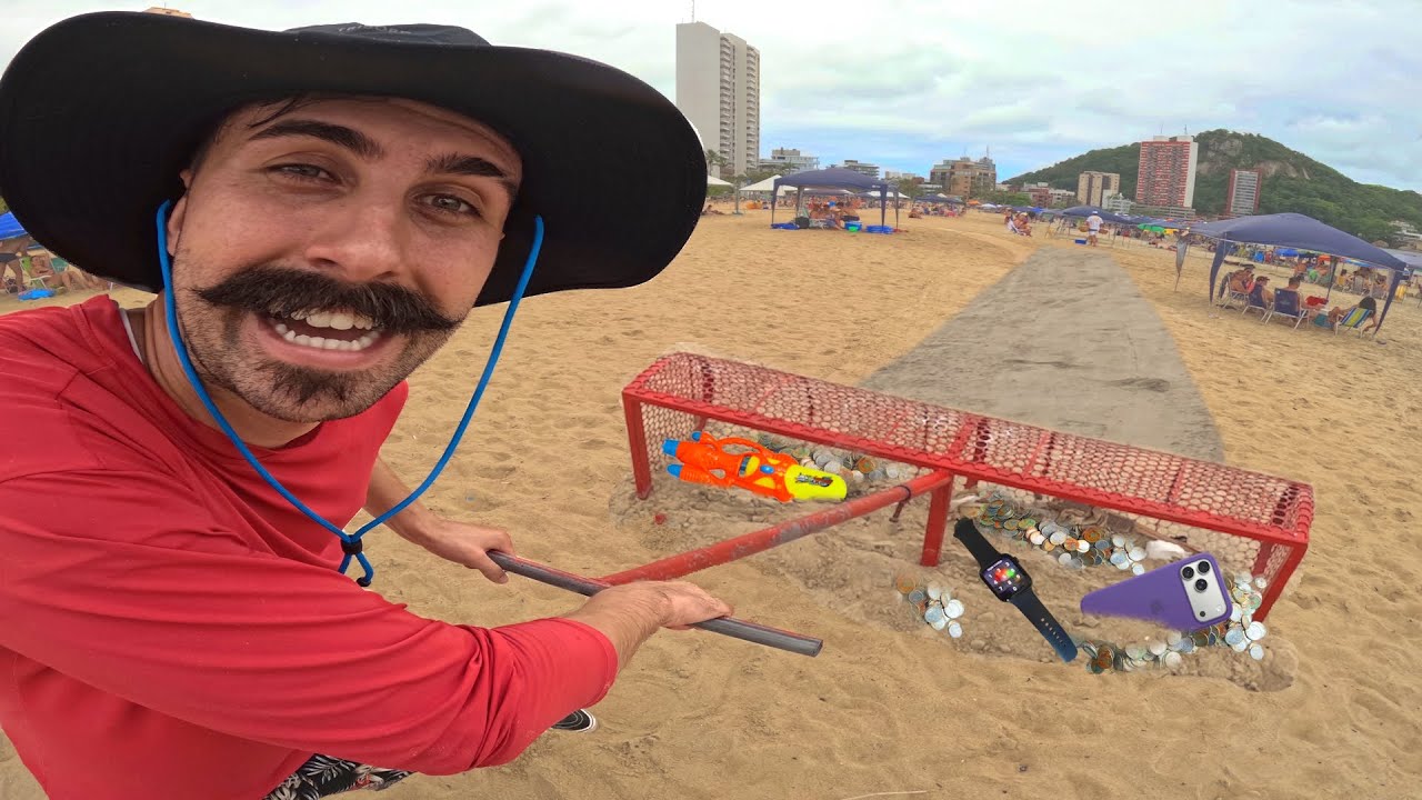 I made a lot of MONEY with the things I Found on the beach using the ECO SIEVE