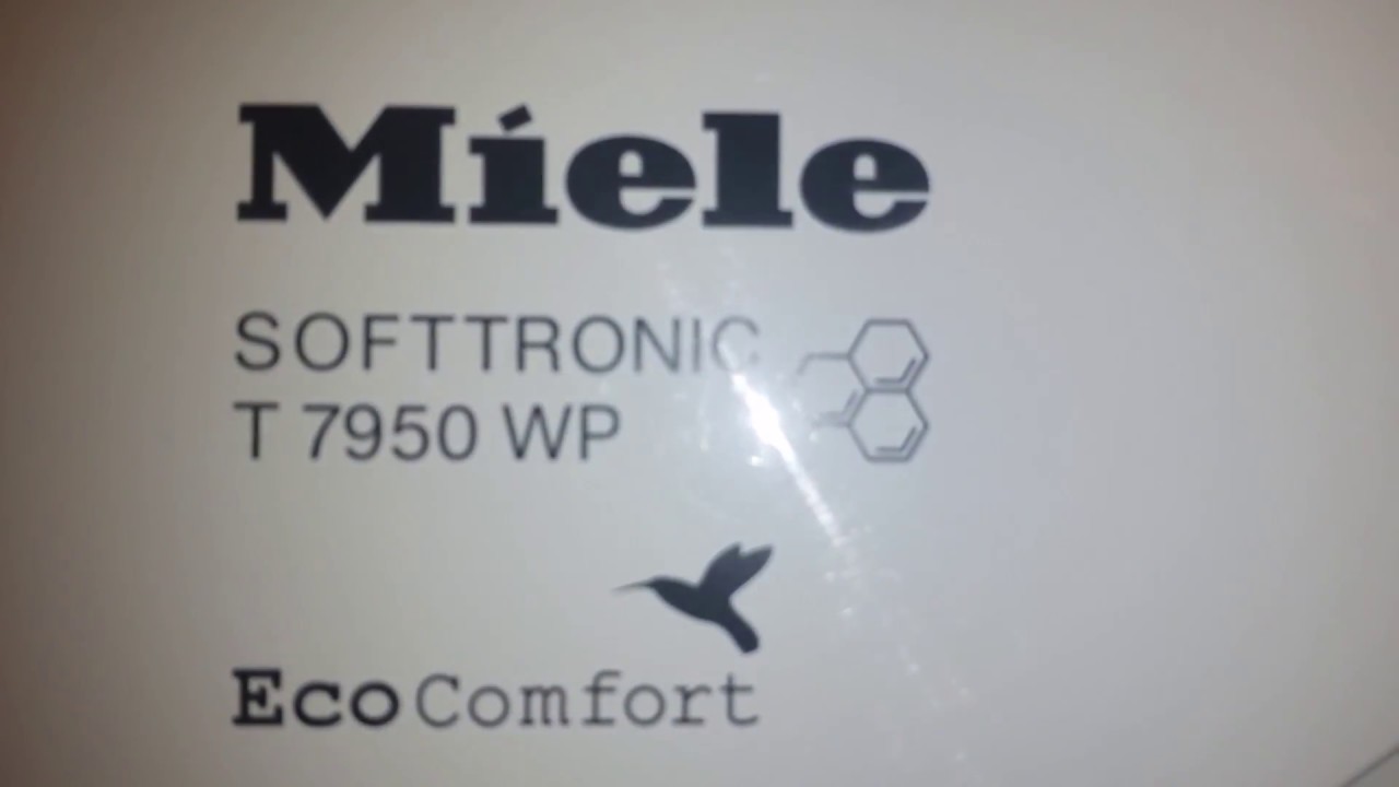 Wäschetrockner Miele Softtronic TP7950WO -  Zerlegen / Reinigung  / Reparatur