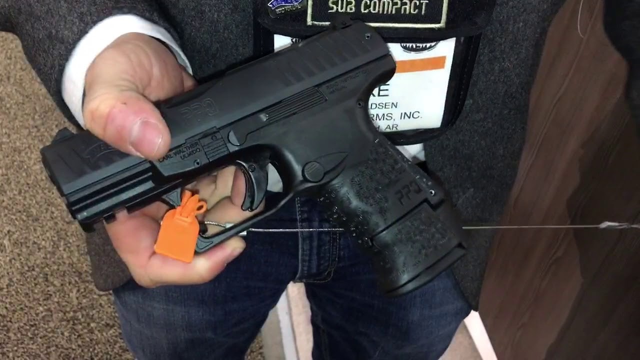 Walther PPQ M2 Sub-Compact 9mm Combat/Tactical Pistol for Concealed Carry (CCW)
