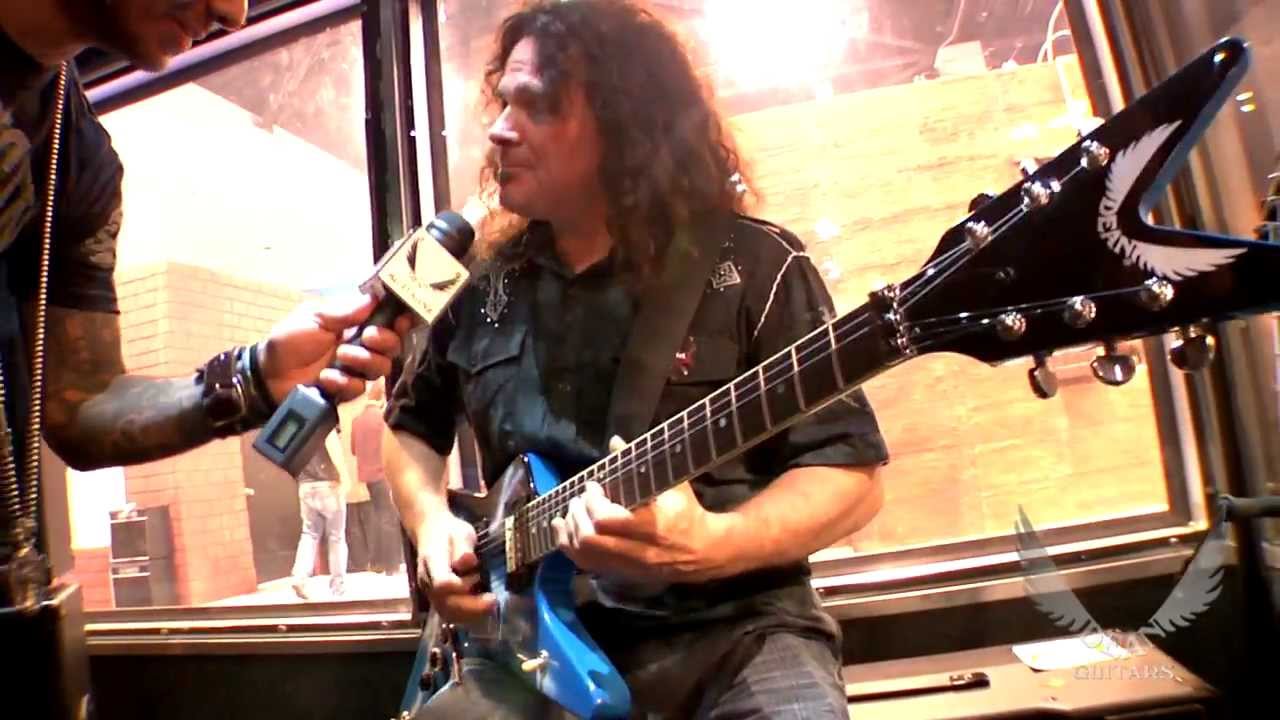 DEAN GUITARS NAMM 2012 VINNIE MOORE JAMS AT THE DEAN GUITARS BOOTH