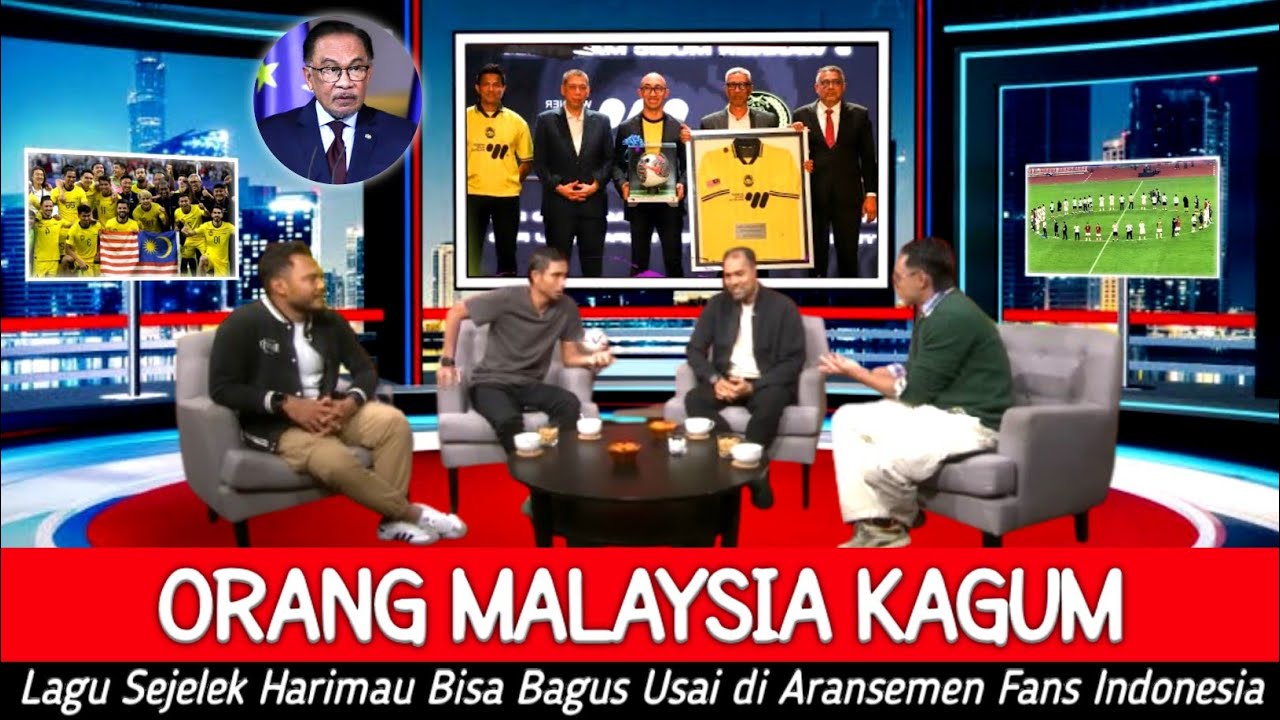 TERIMAKASIH GARUDA ● Malaysia Kagum Lagu Sejelek Harimau Malaya Bisa Bagus ditangan Fans Indonesia !