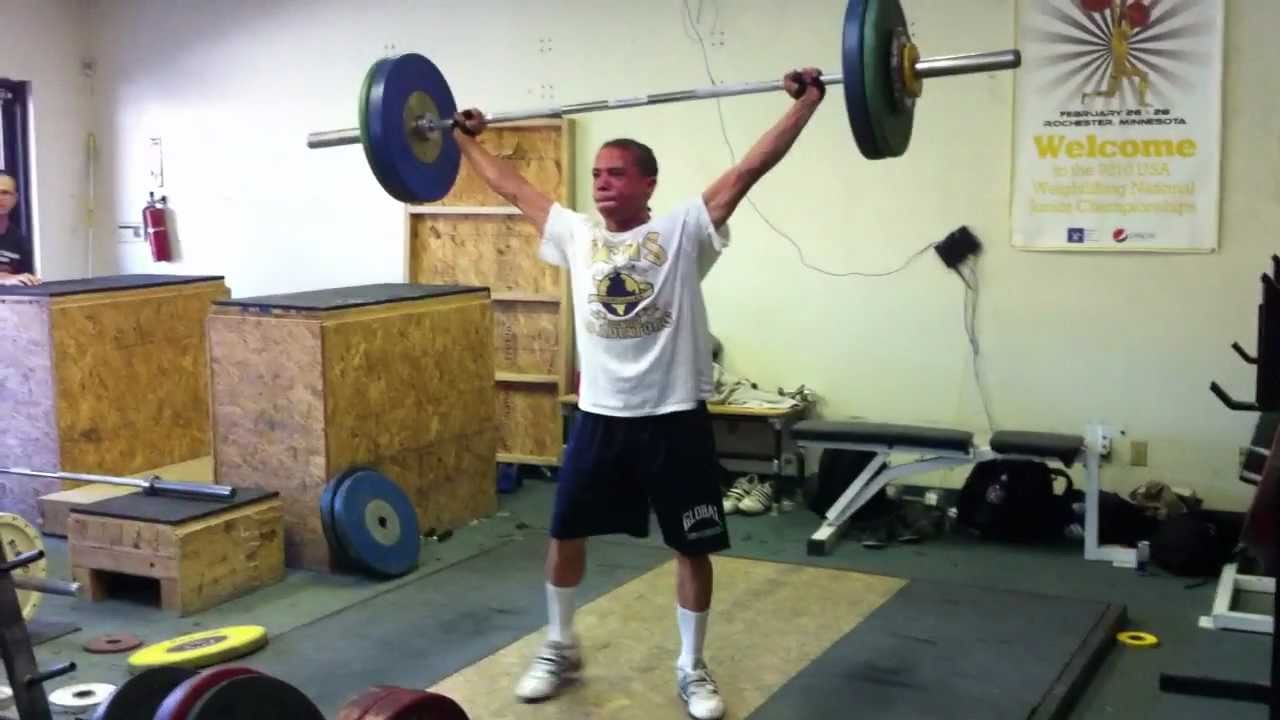 92.5kg Snatch @ 60kg