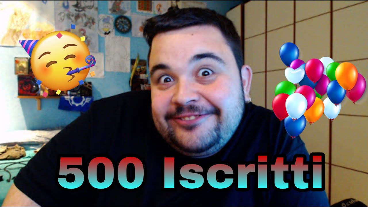 Il primo video di CICCIOGAMER89 PER LO SPECIALE DEI SUOI 500 iscritti!