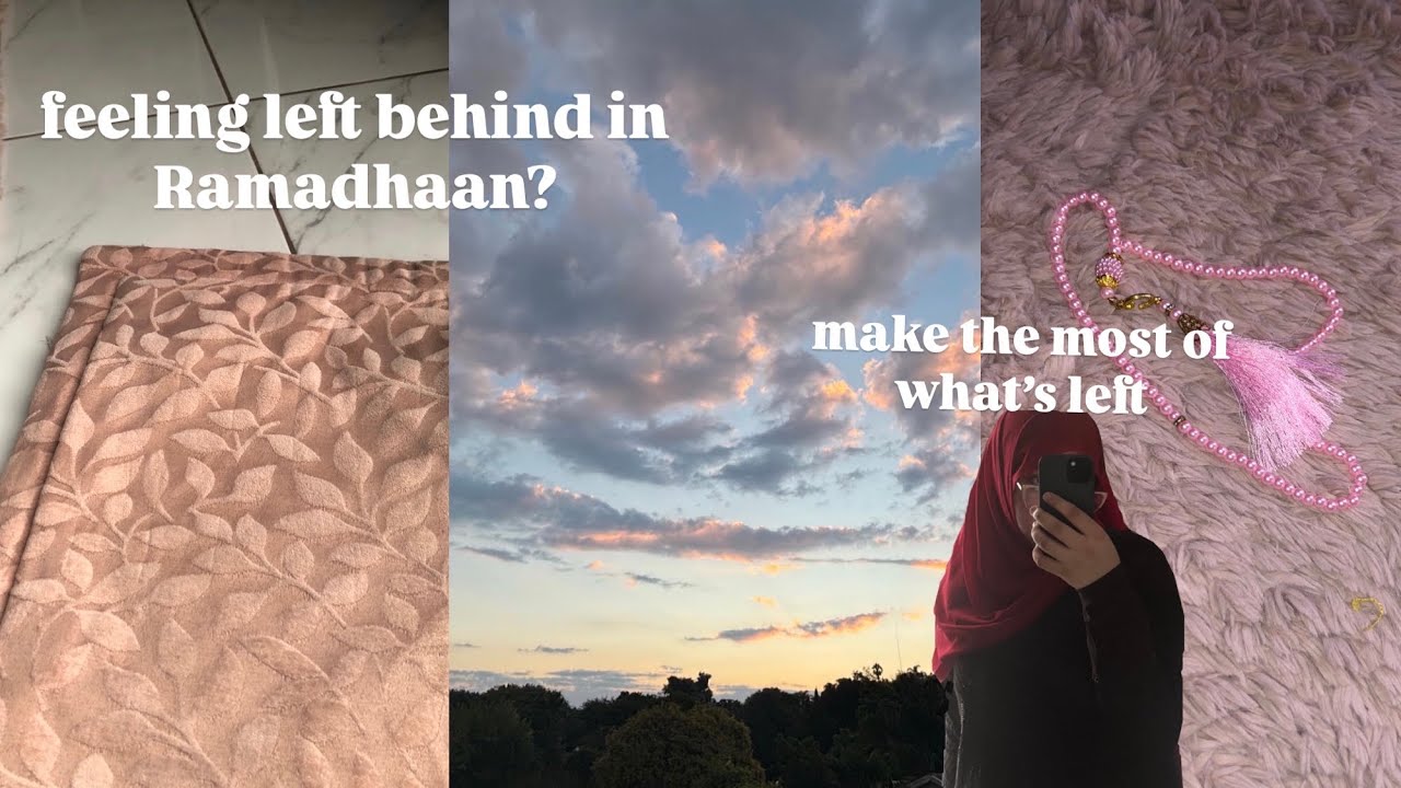Watch this if you feel left behind in Ramadhaan❤️‍🩹