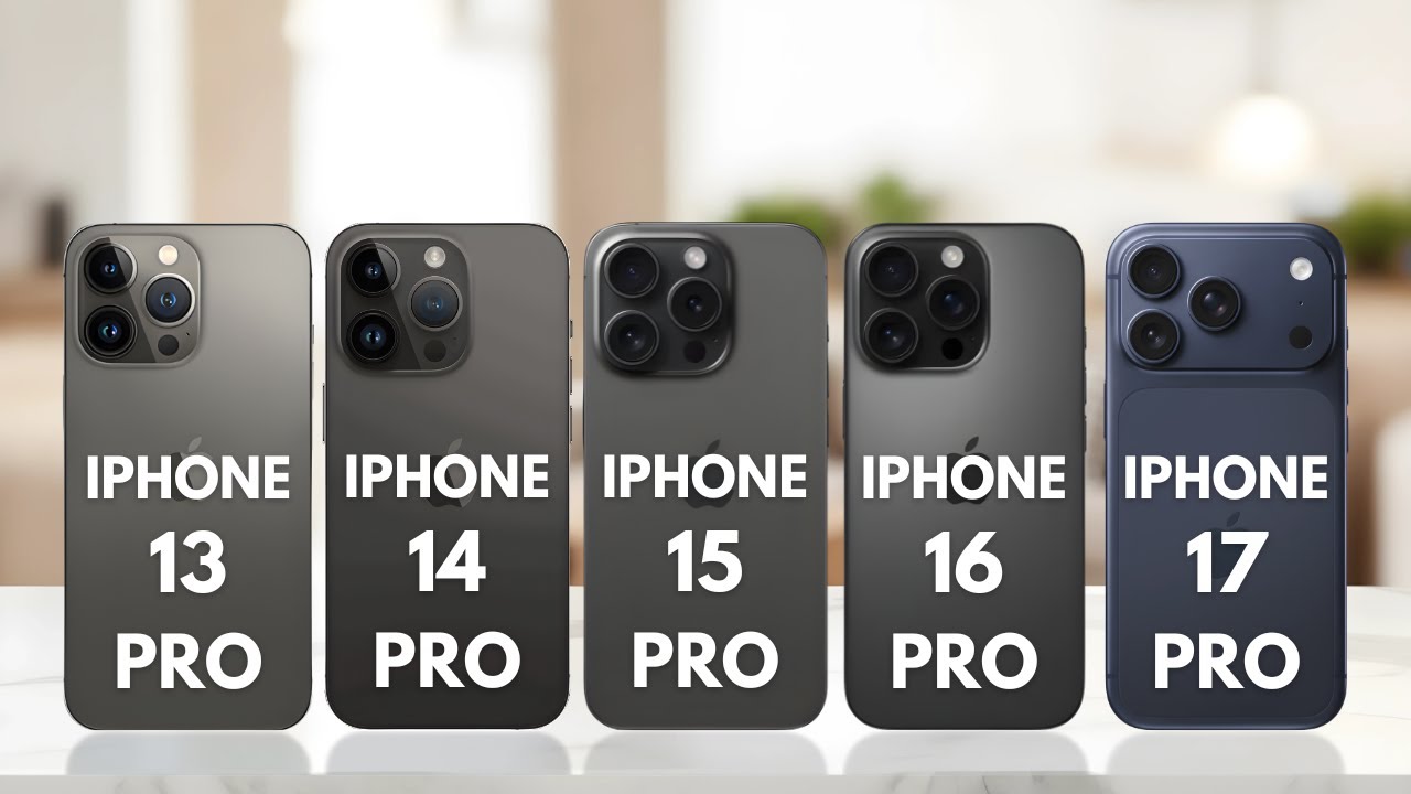 Iphone 17 Pro Vs Iphone 16 Pro Vs Iphone 15 Pro Vs Iphone 14 Pro Vs Iphone 13 Pro