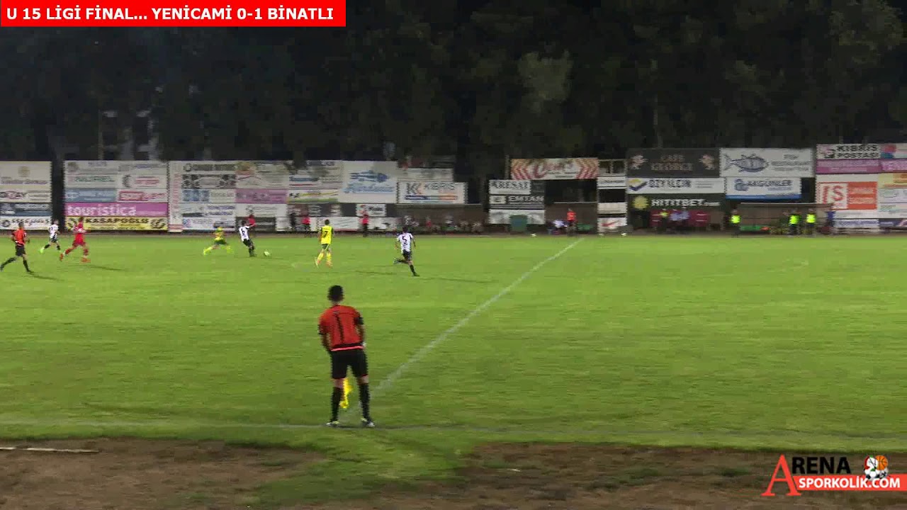 U 15 LİGİ FİNAL..YENİCAMİ 0-1 BİNATLI