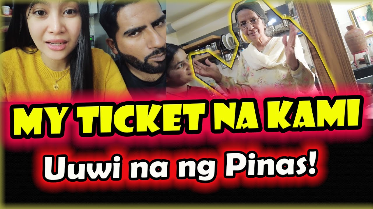 Pumayag na ang mga Byenan na UUWI kami SAGLIT! // Filipino Indian Vlog