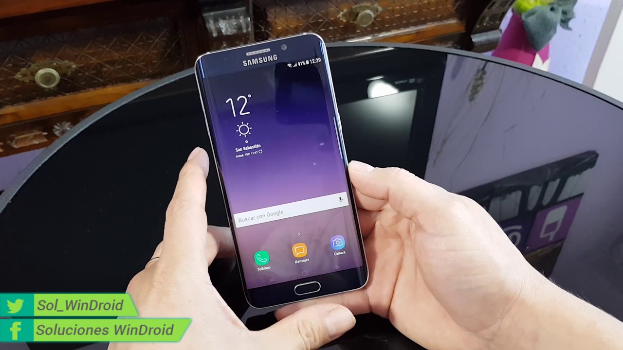 ROM Galaxy Note 8 para el Galaxy S6 Edge Plus