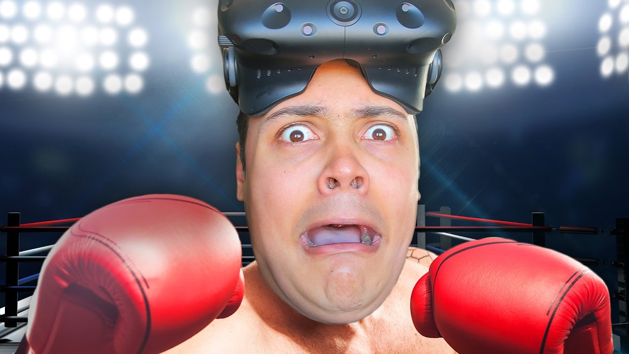FIGHTING IN A REAL LIFE BOXING MATCH !!! (Boxing In Virtual Reality - HTC Vive)