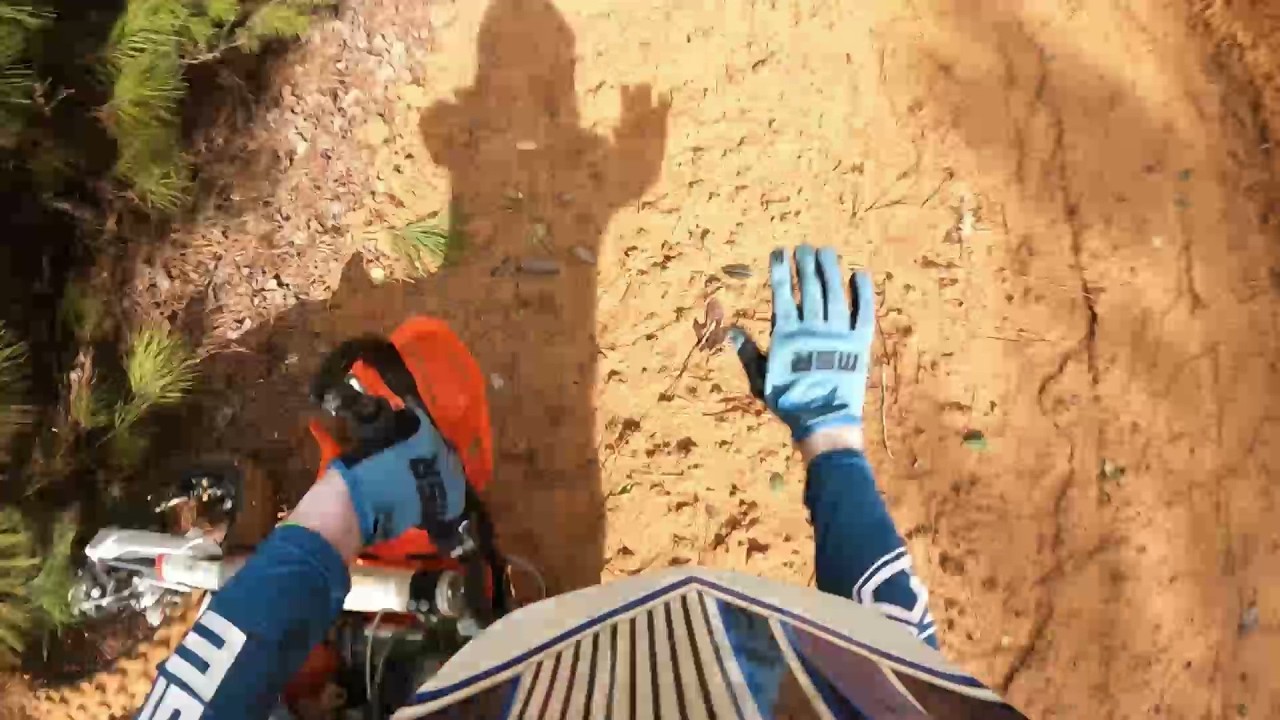 KTM 125 SX Motocross Crash
