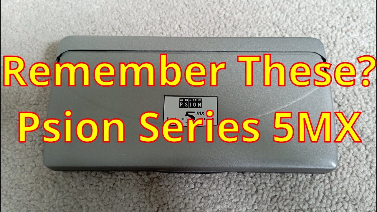 Remember These? Psion Series 5MX PDA's....