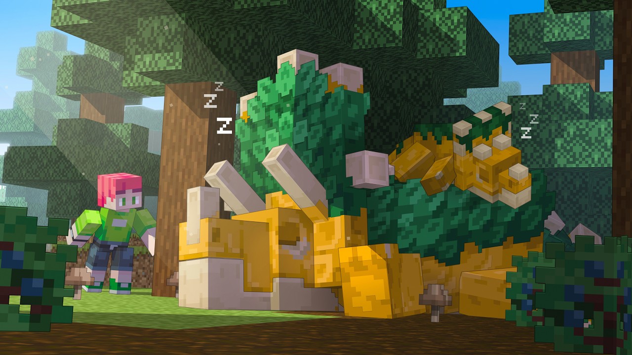 Я выжил после появления самого опасного дополнения с динозаврами в Minecraft!