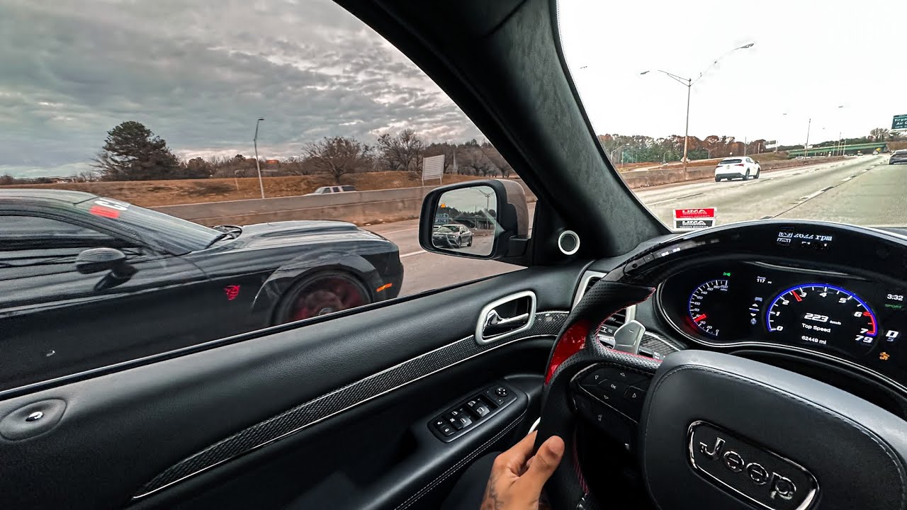 TRACKHAWK VS DODGE DEMON 🦅